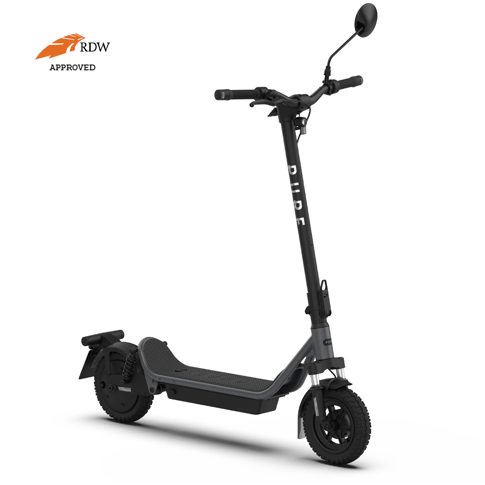 Air6 Pro+ Suspension NL - RDW goedgekeurde elektrische step met kenteken, 75km bereik, 25km/h topsnelheid