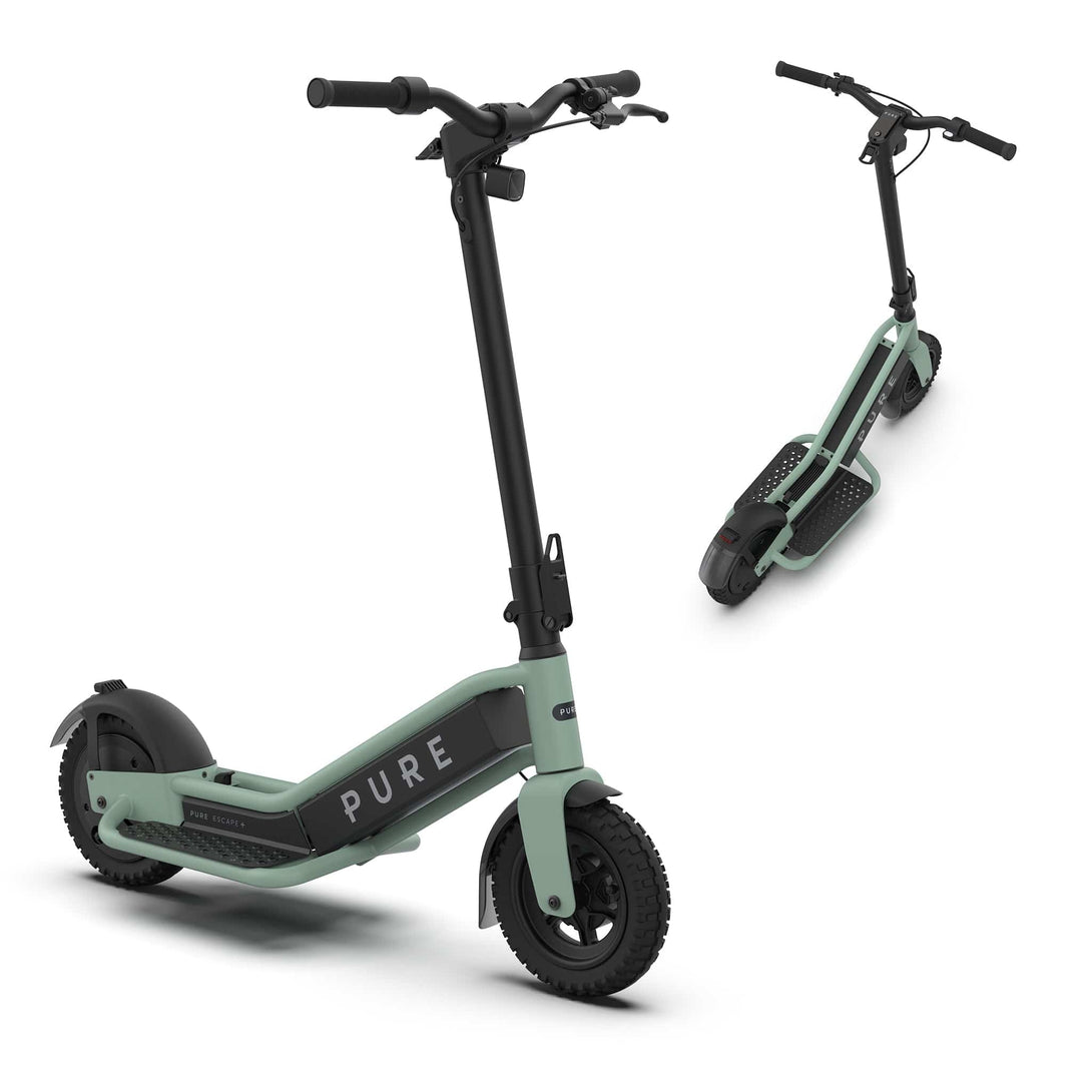 Pure Electric Scooter Sage Green Escape+